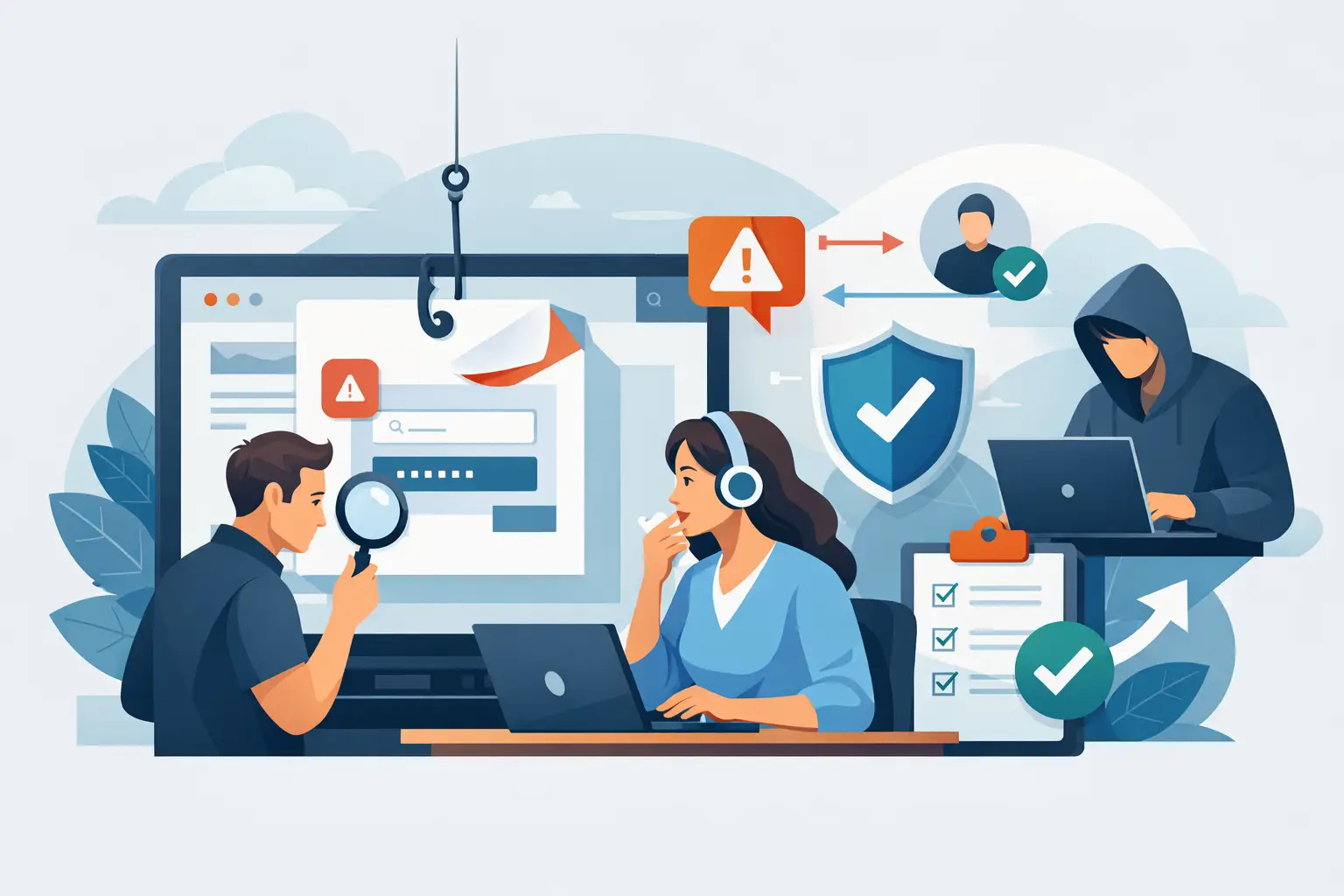 Simulacros de phishing personalizados que reducen riesgo