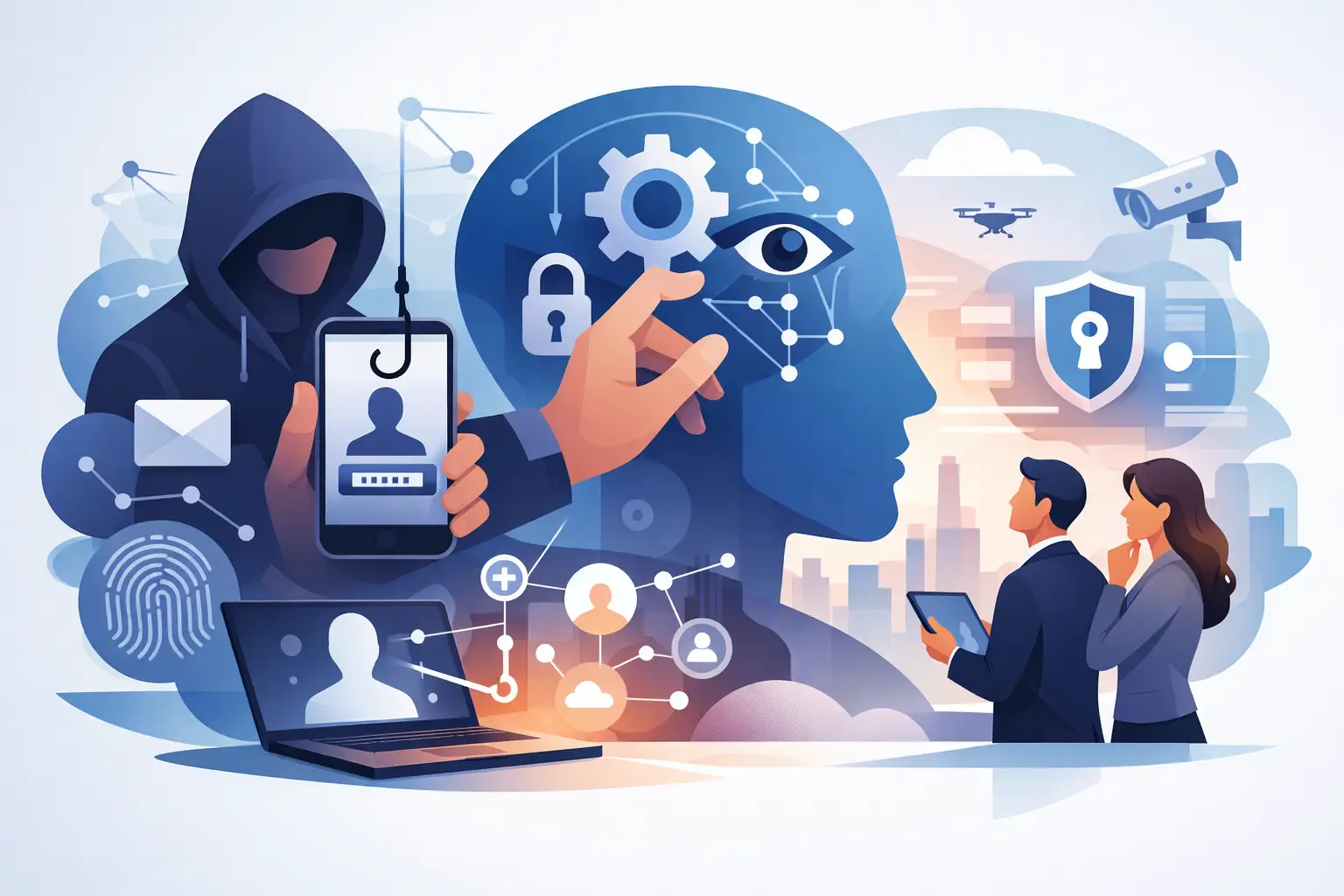 Ingeniería social en 2026: del volumen a la precisión