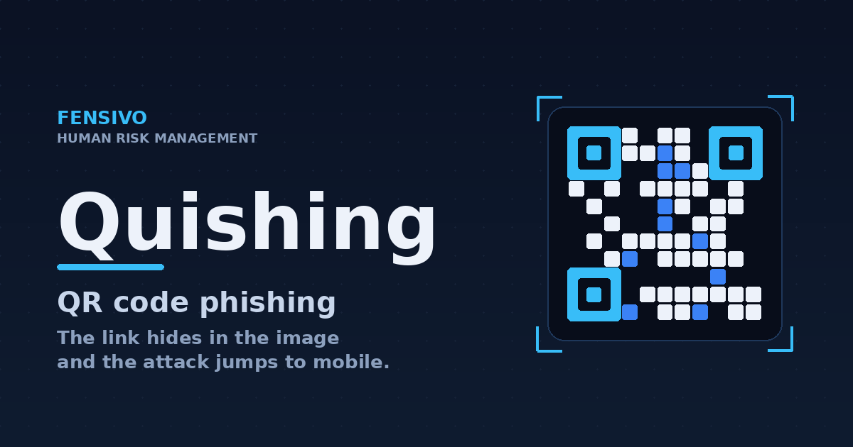 Quishing: QR code phishing that bypasses email filters