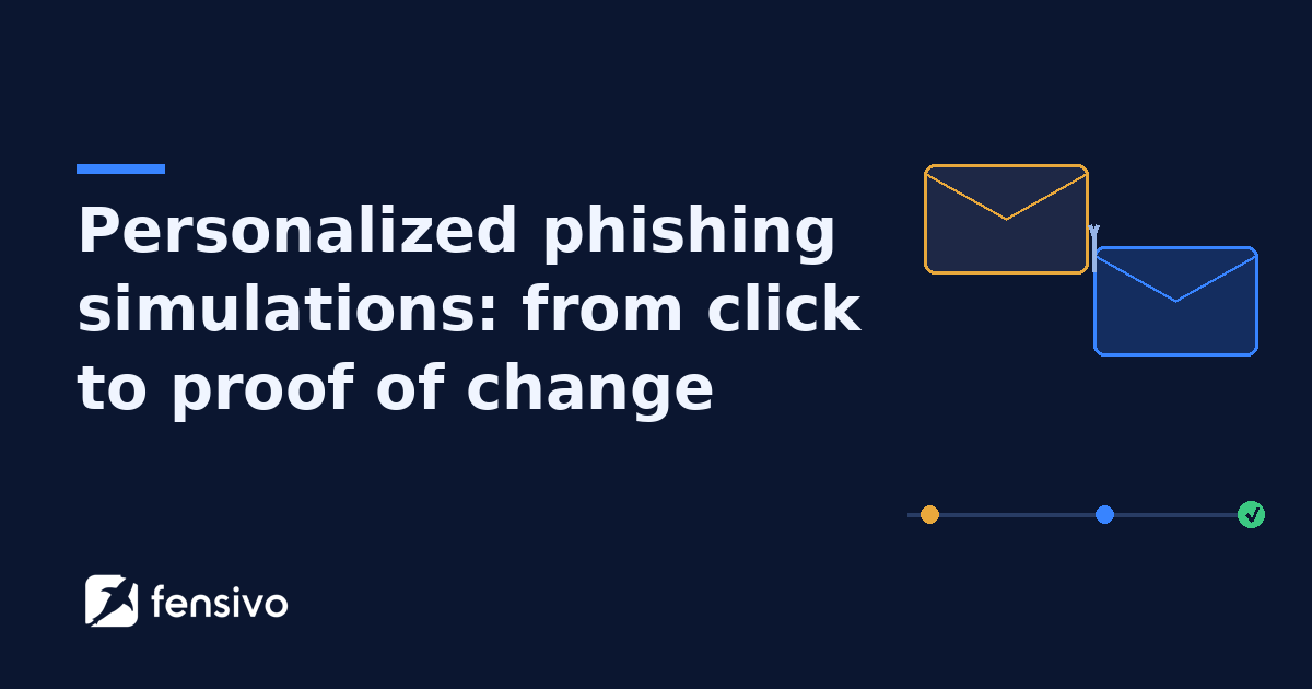 Personalized phishing simulations that cut real risk