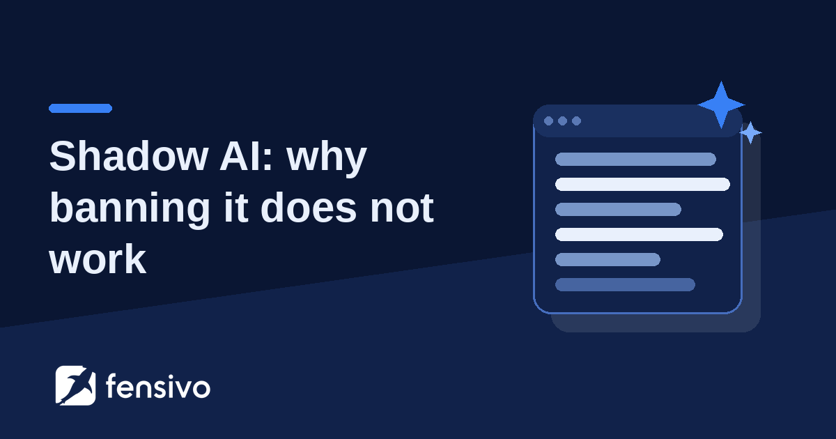 Shadow AI: why banning it does not work