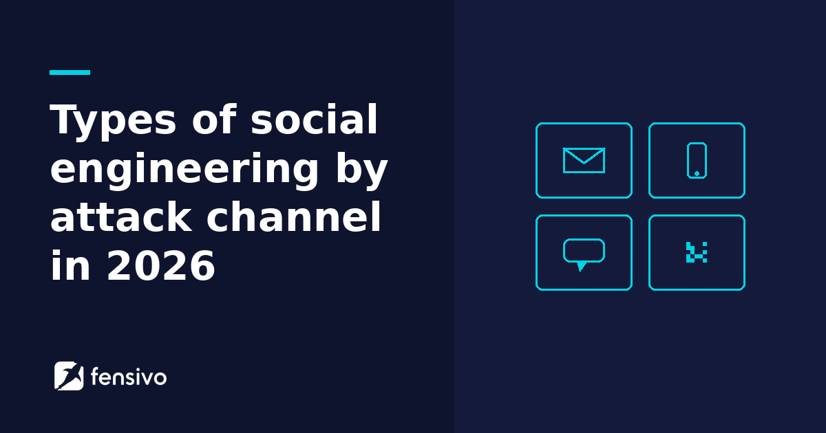Types of social engineering by attack channel in 2026