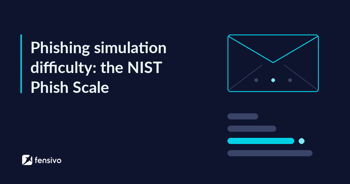 Phishing simulation difficulty: the NIST Phish Scale